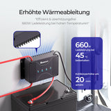 12V 50A MPPT DC zu DC Batterie Ladegerät Laderegler