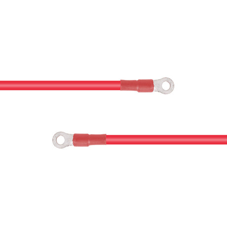 2ft ANL Fuse Cable with Double Ring Terminals for 3/8 in Lugs