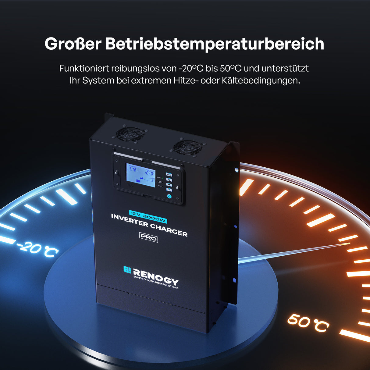 Pro 12V 2000W HF Wechselrichter Ladegerät