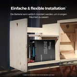 lifepo4 batterien im Wohnmobil seitlich montiert werden