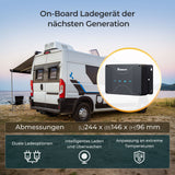 12V 50A MPPT DC zu DC Batterie Ladegerät Laderegler