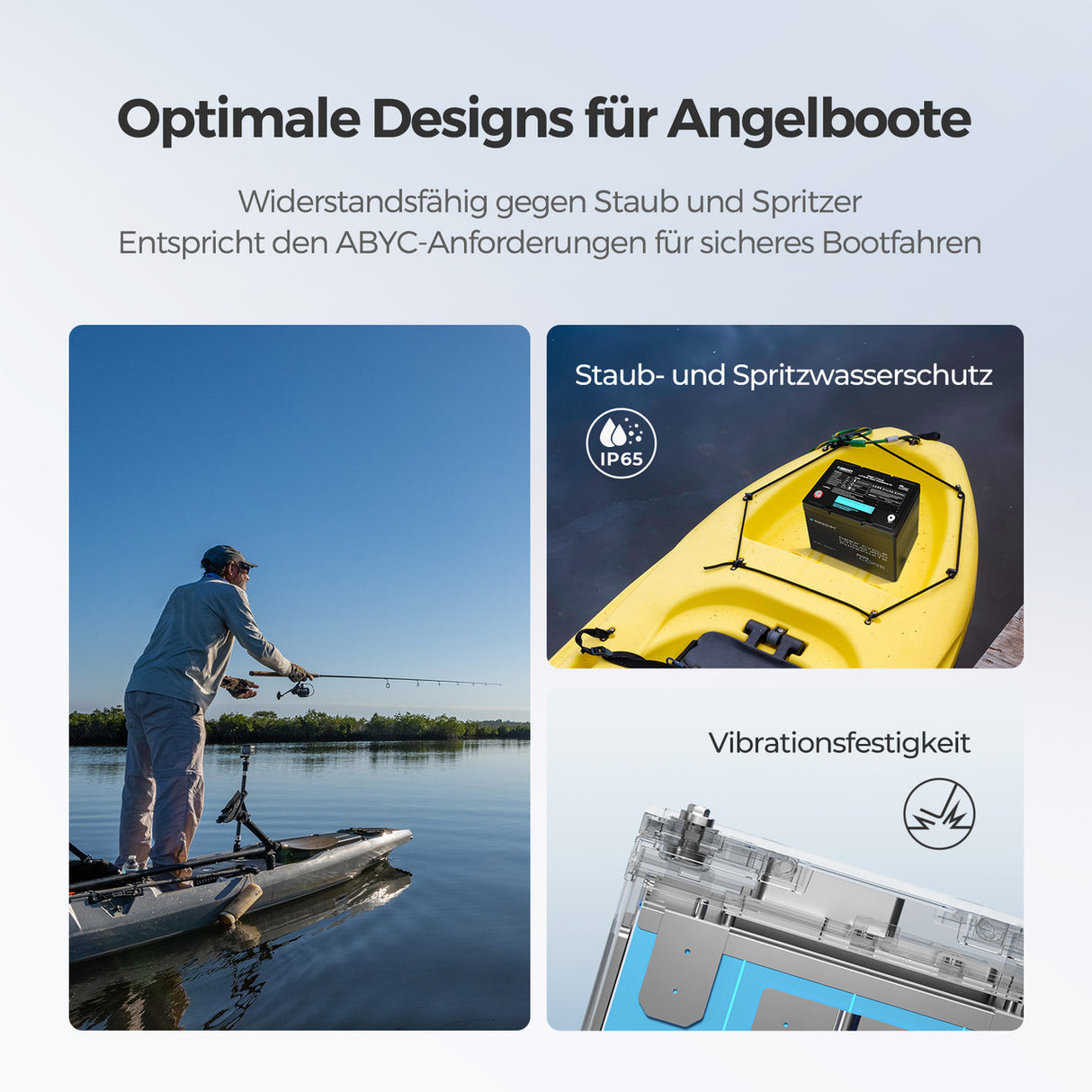 LiFepo4 100ah Einfache Parallel-/Reihenschaltung bis 48V