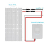 Verbindungskabel zwischen Solarmodul und Ladereglern