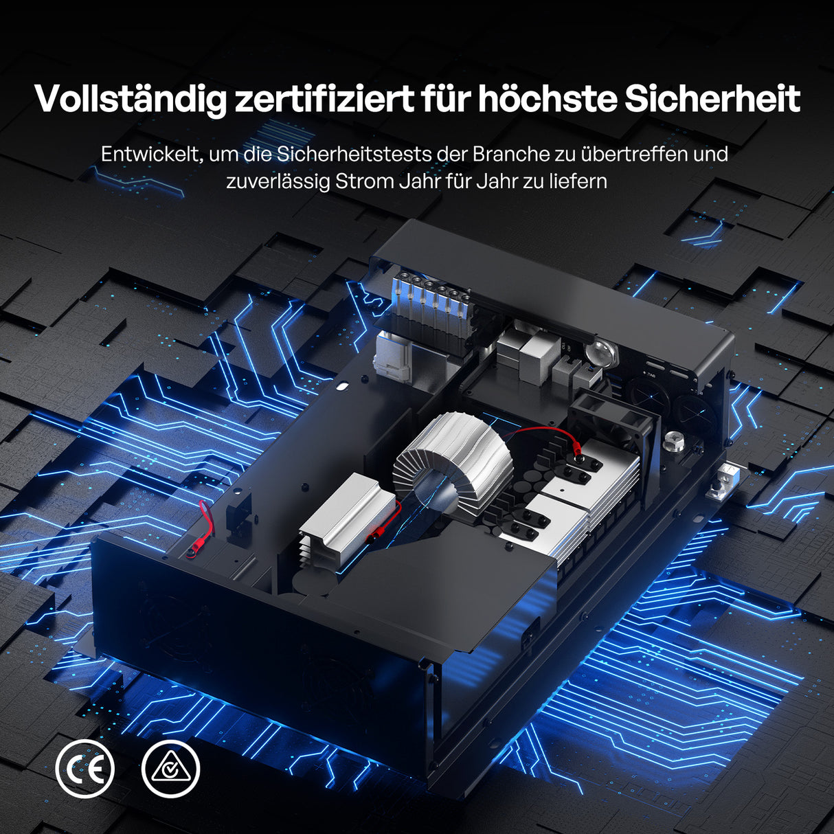 Pro 12V 3000W HF Wechselrichter Ladegerät