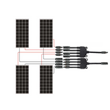 Solar Y-Abzweigverbinder MFFFF + FMMMM-Paar