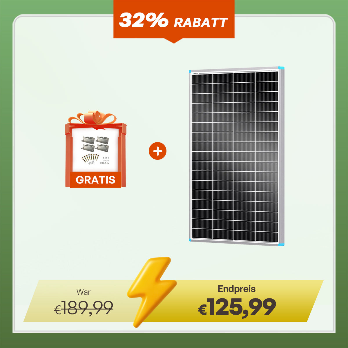 16BB N-Typ 200W/175W/100W Solarmodul