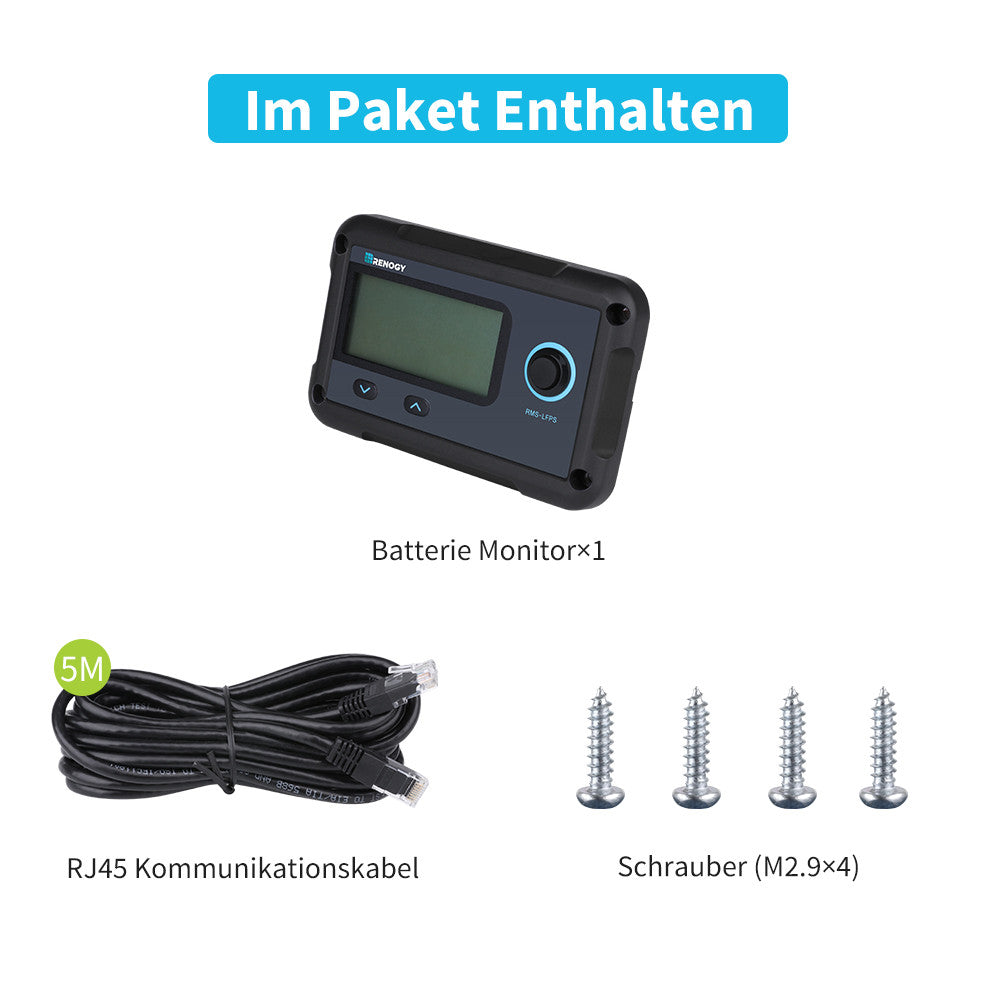 Monitor für Smart Lithium Batterie