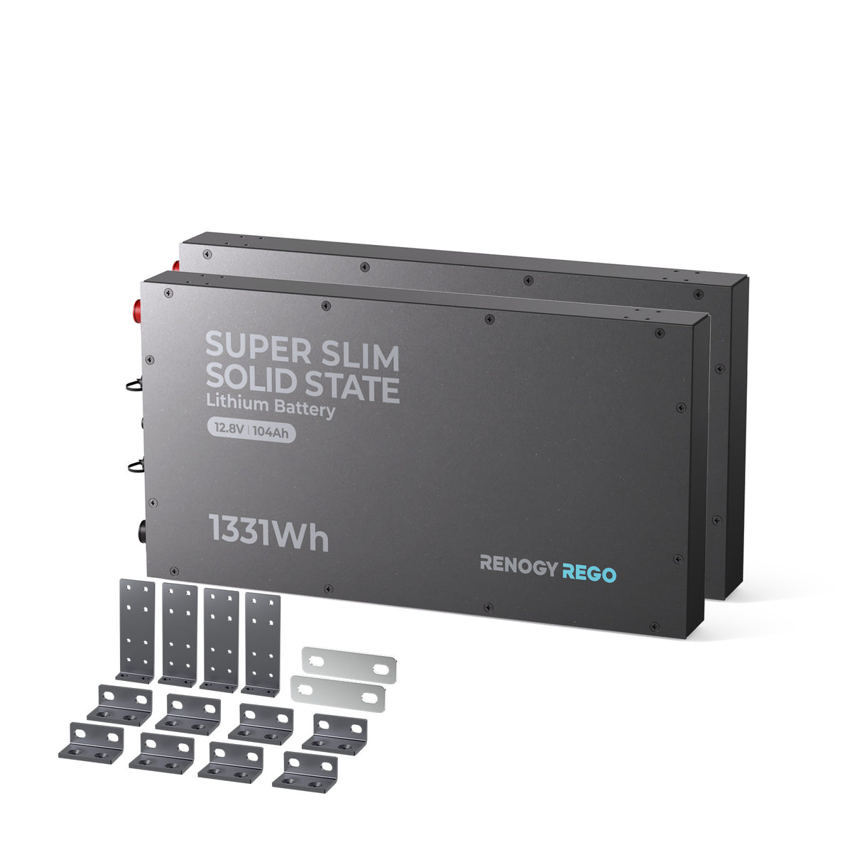 REGO-12.8V 104Ah Super Slim Solid State LiFePo4 Batterie