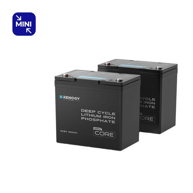 Core mini 12V 100Ah LiFePO4 Batterie
