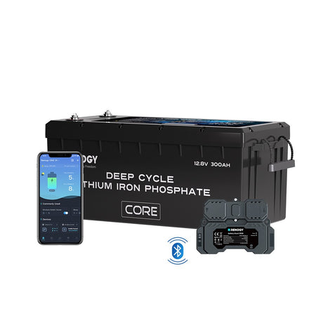 Core - 12V 300Ah LiFePo4 Lithium Batterie mit Selbstheizung