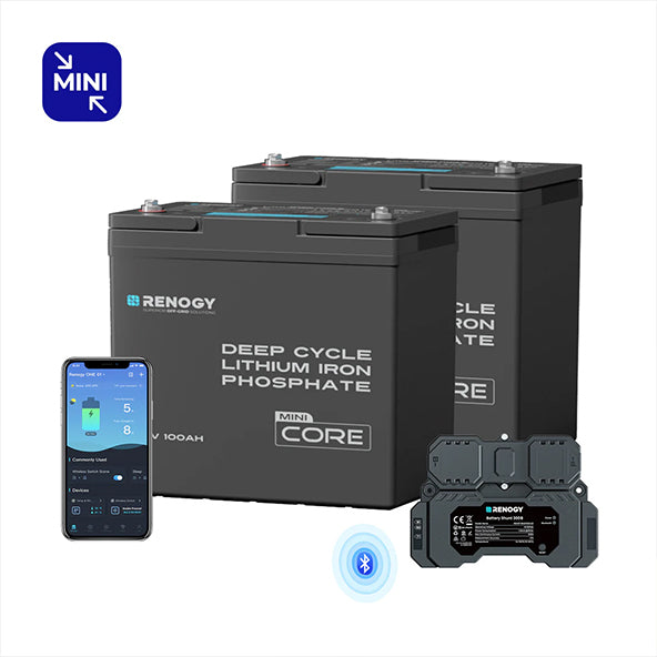 Core mini 12V Lithium Batterie 300Ah/200Ah/100Ah