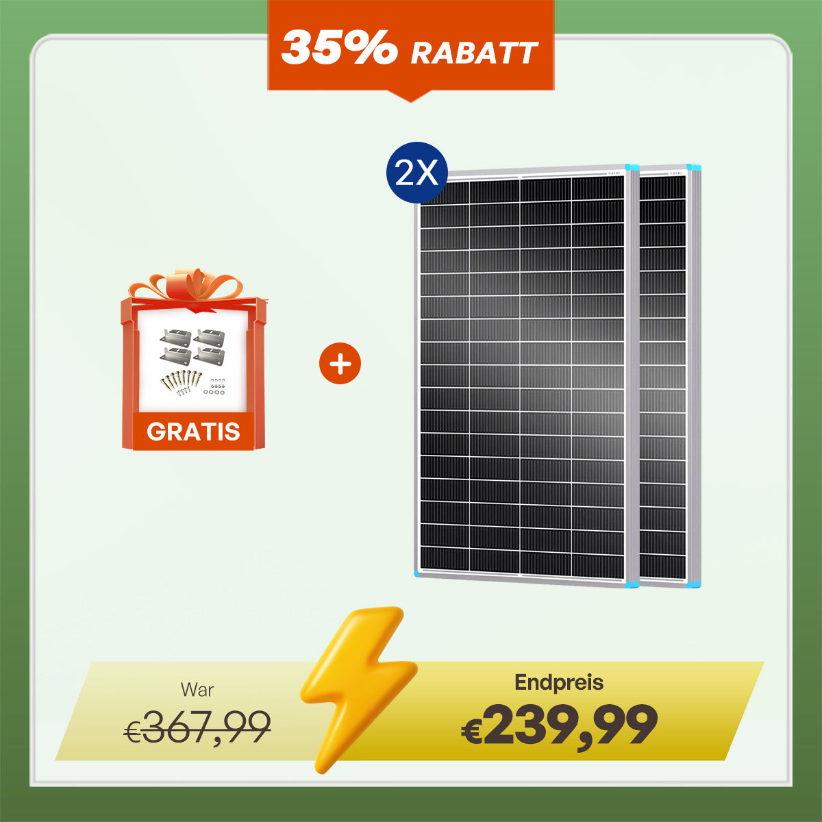16BB N-Typ 200W/175W/100W Solarmodul