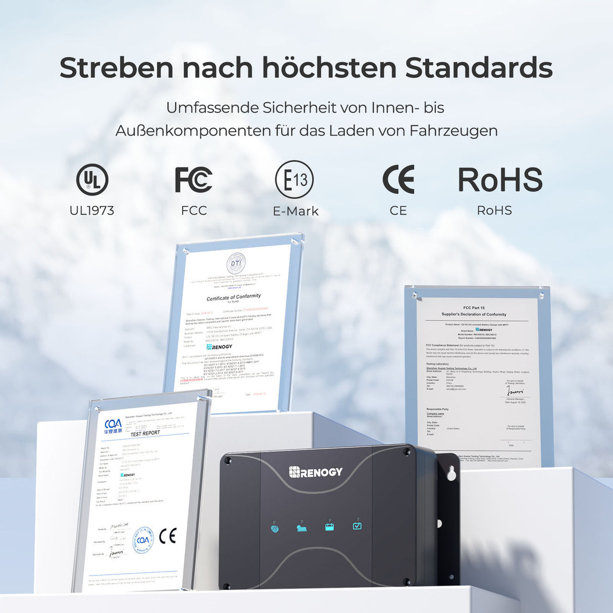 12V 50A MPPT DC zu DC Batterie Ladegerät Laderegler