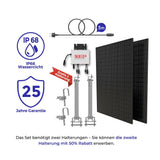 Sonderangebot Renogy x NEP Balkonkraftwerk 810W Monocristalline Solarmodul mit 800W Mikrowechselrichter und Halterung