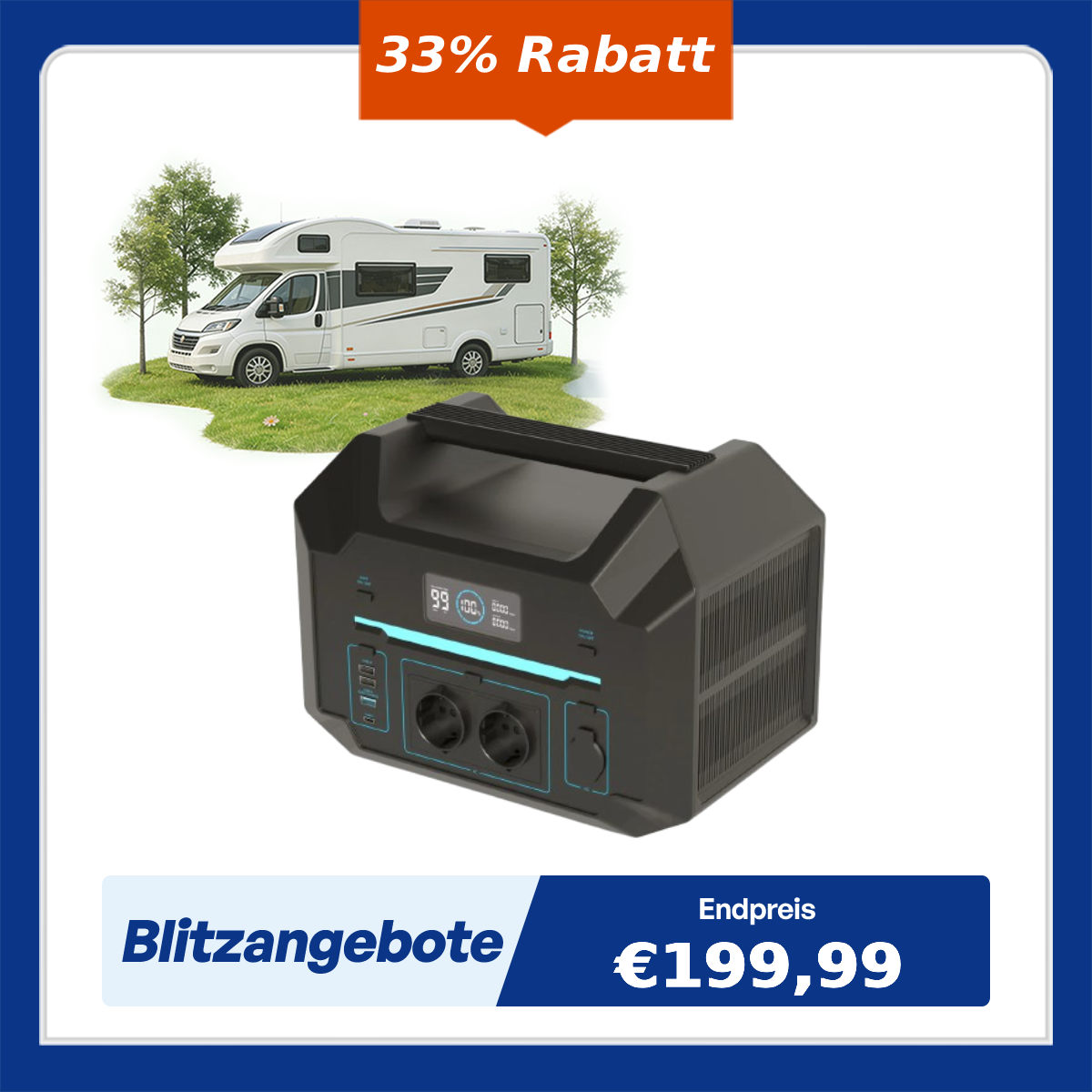 PHOENIX 495Wh Tragbare Powerstation