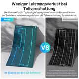 Flex ShadowFlux 200W felxibles Solarmodul Anti-Beschattung N-Typ