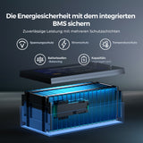 24V 200Ah LiFePo4 Lithium Batterie mit Selbstheizung