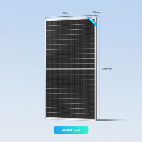 200W Bifaziales Solarmodul N-Typ