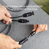 120W Faltbare Solartasche für Solargeneratoren Powerstation und Solarsystem
