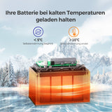 RENOGY LiFePO4 100Ah 12V Batterie mit Selbsterwärmung-Funktion und Bluetooth