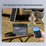 RENOGY LiFePO4 100Ah 12V Batterie mit Selbsterwärmung-Funktion und Bluetooth