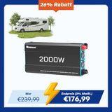 12V 2000W Wechselrichter Reine Sinuswelle