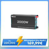 12V 2000W Wechselrichter Reine Sinuswelle