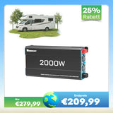 12V Wechselrichter Reine Sinuswelle 3000W / 2000W