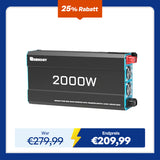 12V Wechselrichter Reine Sinuswelle 3000W / 2000W