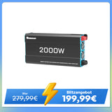 12V 2000W Wechselrichter Reine Sinuswelle