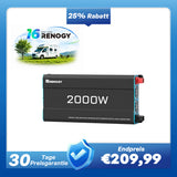 12V 2000W Wechselrichter Reine Sinuswelle