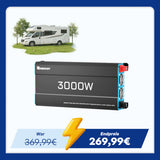 12V 2000W Wechselrichter Reine Sinuswelle