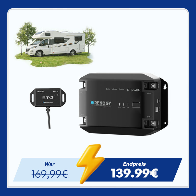 12V 40A DC zu DC Batterie Ladegerät