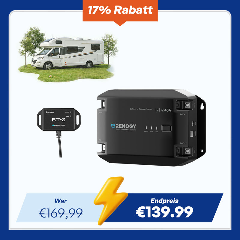 12V 40A DC zu DC Batterie Ladegerät