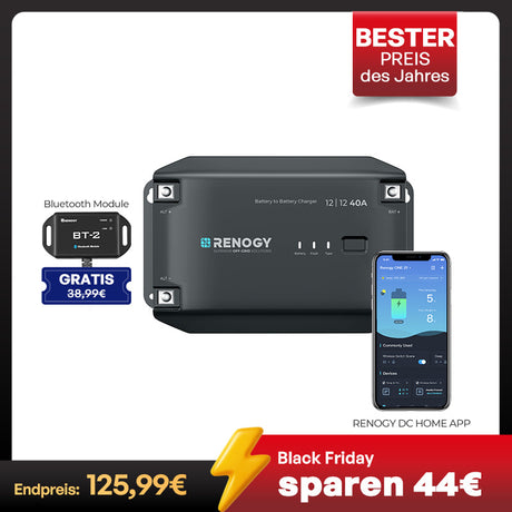 12V 40A DC zu DC Batterie Ladegerät