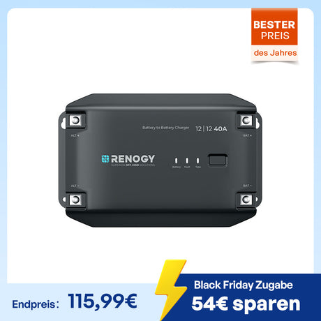 12V 40A DC zu DC Batterie Ladegerät