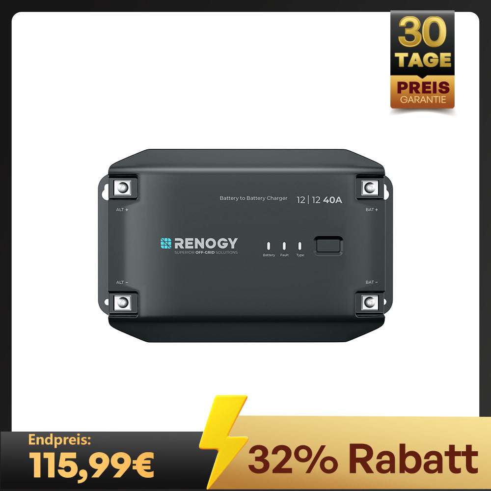 12V 40A DC zu DC Batterie Ladegerät