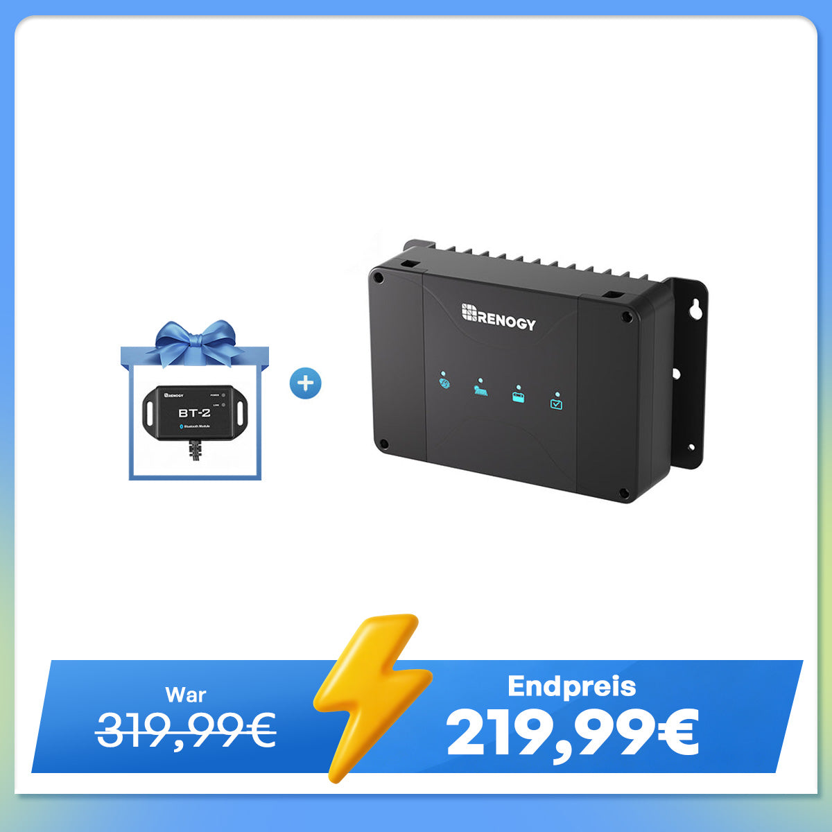 12V 50A DC zu DC Batterie Ladegerät mit MPPT