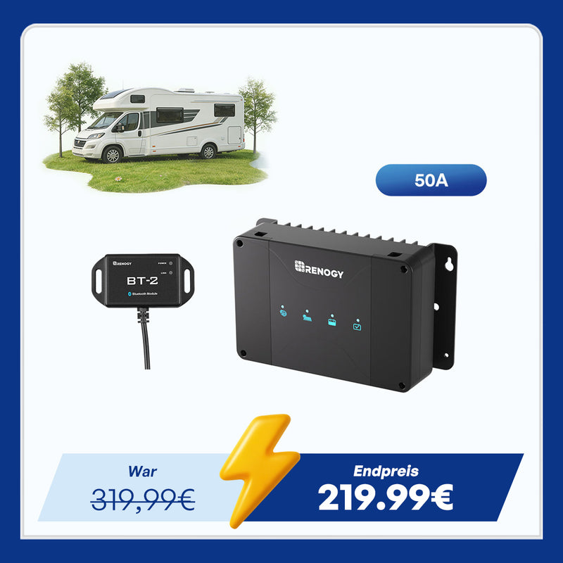 12V 50A DC zu DC Batterie Ladegerät mit MPPT