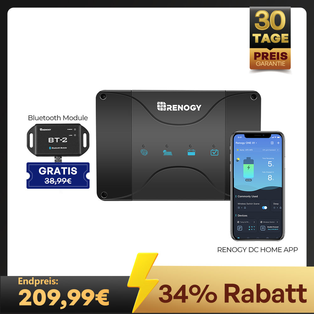 12V DC zu DC Batterie Ladegerät mit MPPT 50A / 30A