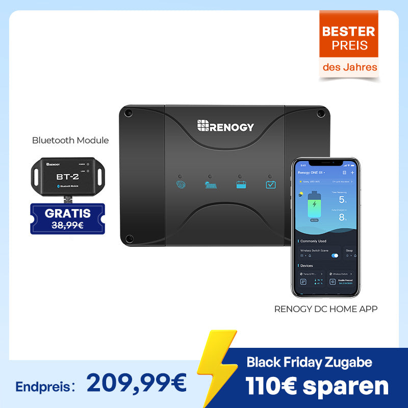 12V DC zu DC Batterie Ladegerät mit MPPT 50A / 30A