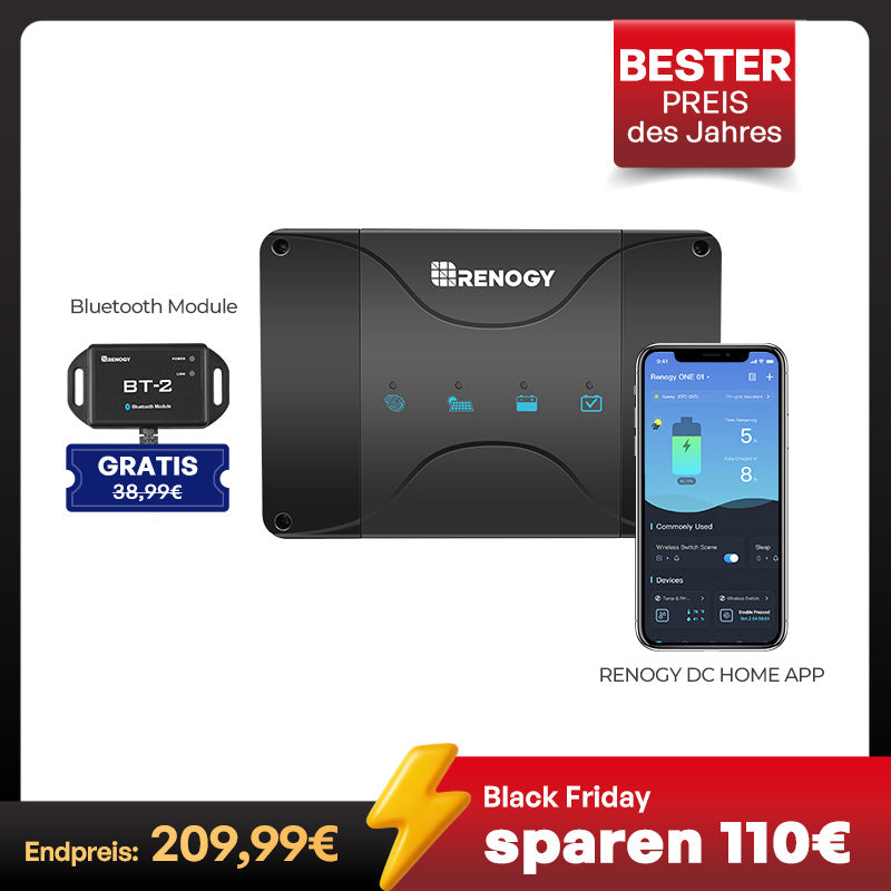 12V DC zu DC Batterie Ladegerät mit MPPT 50A / 30A