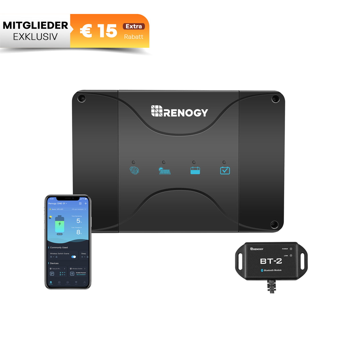 12V DC zu DC Batterie Ladegerät mit MPPT 50A / 30A