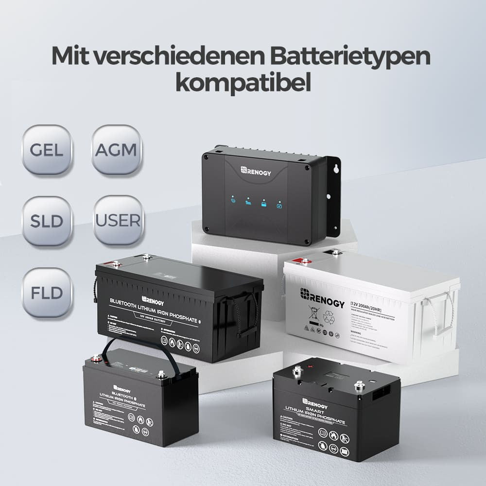 MPPT Batterie-Ladegerät DC zu DC 12V 30A