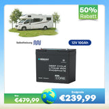 Core Mini- DuoHeat Tech 12V 100Ah Lithium Batterie