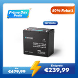 Renogy Prime Day Sale Core Mini- DuoHeat Tech 12V 100Ah LiFePO4 Lithium Batterie mit Selbstheizung