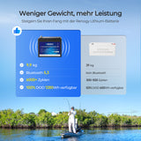 Vorbestellung 12V 100Ah Trolling Motoren LiFePO4 Batterie mit Bluetooth