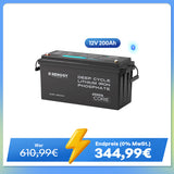 Core - 12V 200Ah LiFePO4 Lithium Batterie Bluetooth