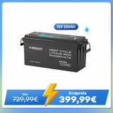 Core - 12V 200Ah LiFePO4 Lithium Batterie mit Bluetooth