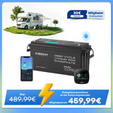 Core - 12V 200Ah LiFePO4 Lithium Batterie mit Bluetooth